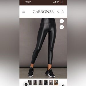 Carbon38 Takara Shine cropped leggings. Size XS brand new with tag.